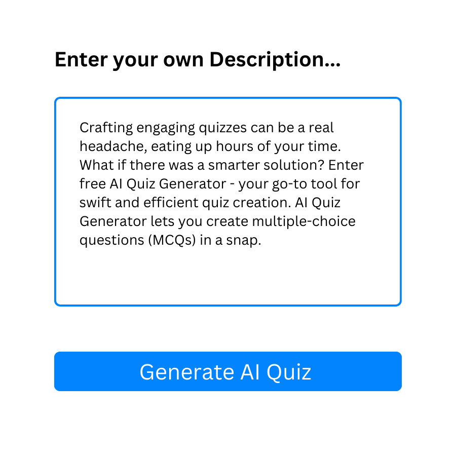 Step 2: Customize Your Quiz