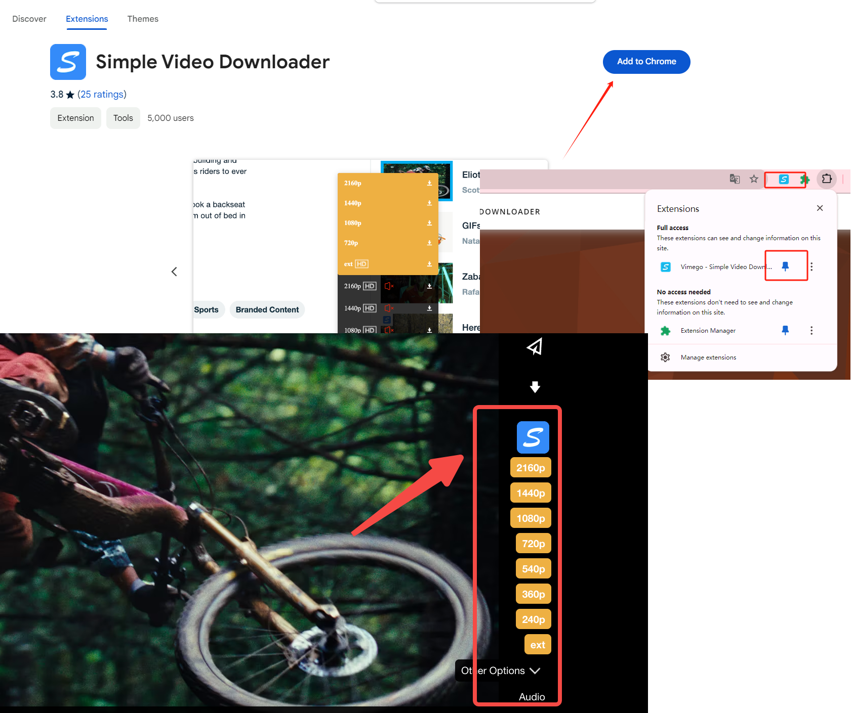  How to install Simple Vimeo Downloader Extension?  