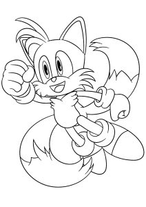 Tails Smiling