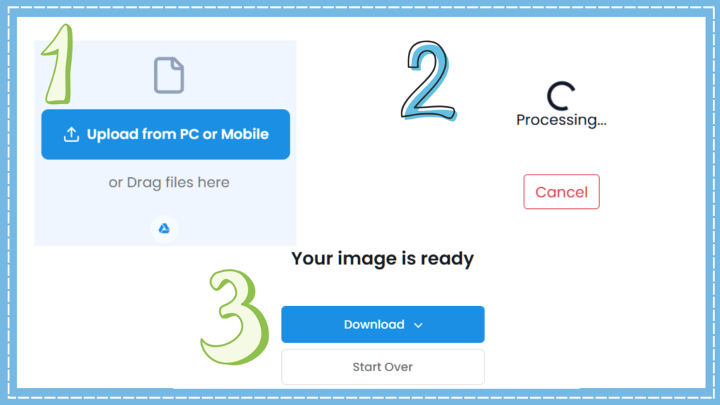step by step using TinyWow