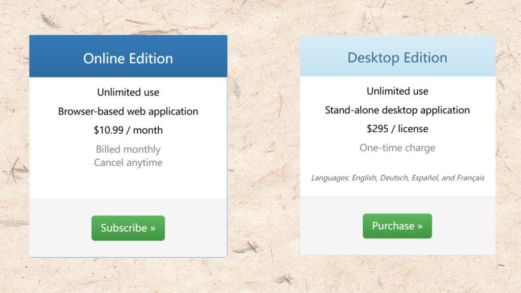 Pricing for Vector Magic