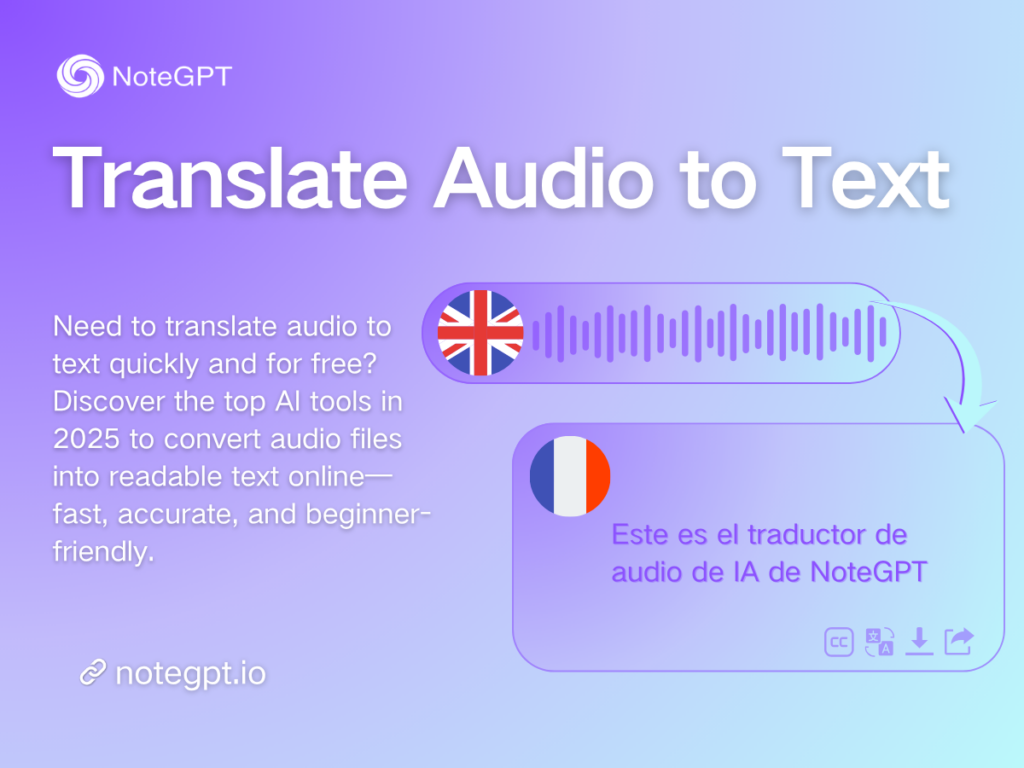 How to Translate Audio to Text for Free: 2025 Guide with Best Tools