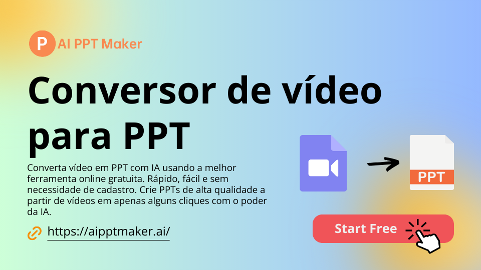 Video to PPT Converter - AIPPTMaker