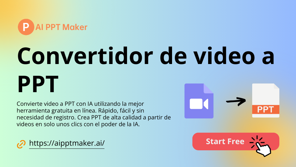 Video to PPT Converter - AIPPTMaker