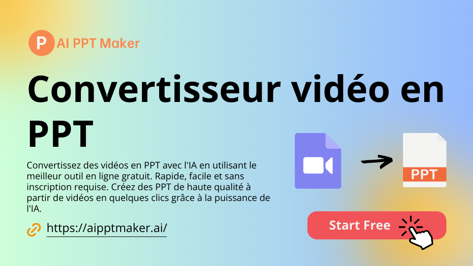 Video to PPT Converter - AIPPTMaker