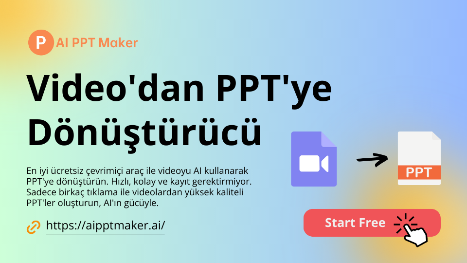 Video to PPT Converter - AIPPTMaker