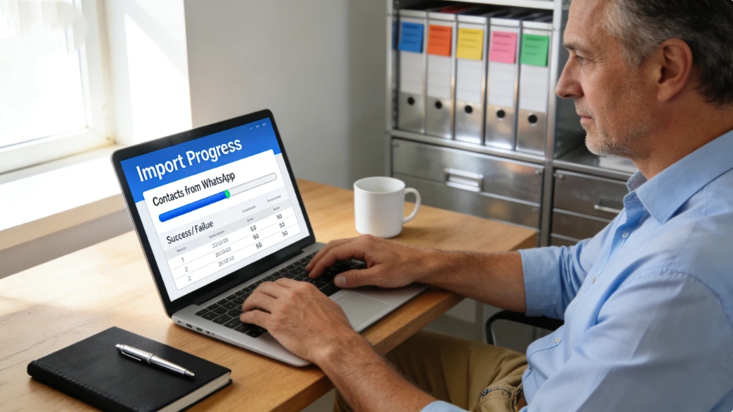 Using case of CRM customer import.