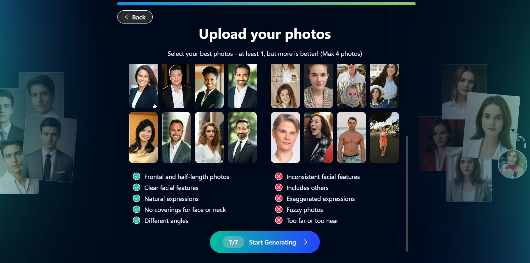 Free AI Professional Photo Generator 