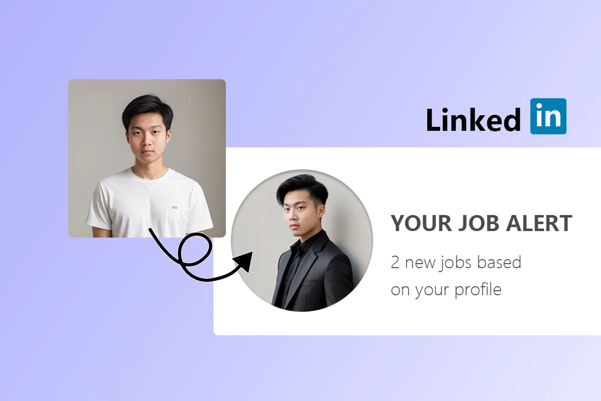 Free AI headshot generator helped me get hired successfully!