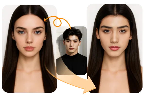 Compare Facial Differences Using Smooth Face Morphing 