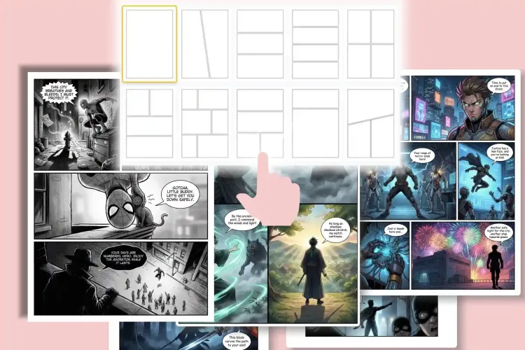 Effortlessly Create Manga Panels and Storylines Automatically