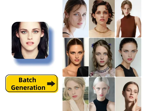 Fast Batch Swap of Original Faces