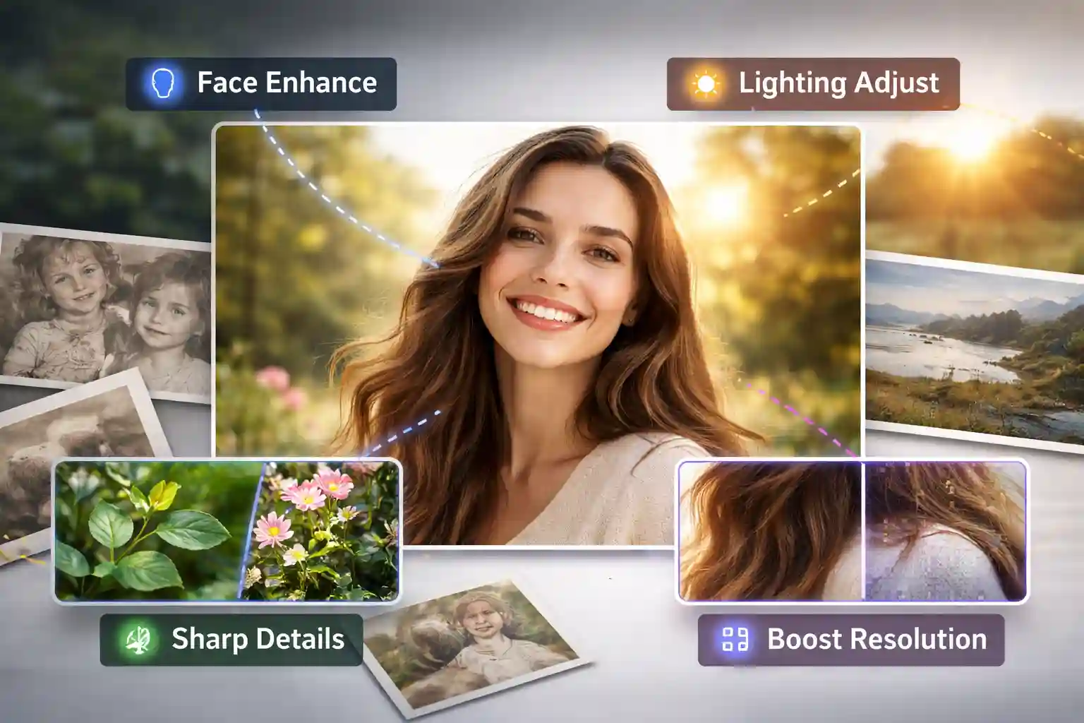 Smart AI Enhancement That Understands Your Image
