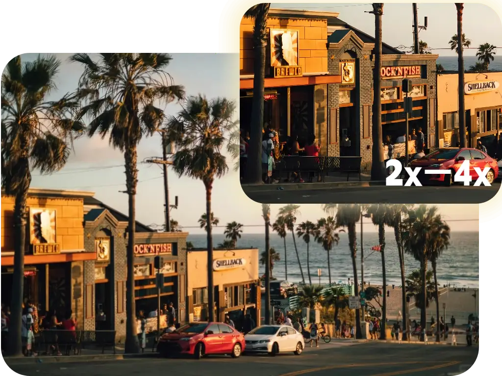 Upscale Images While Keeping Their Natural Look