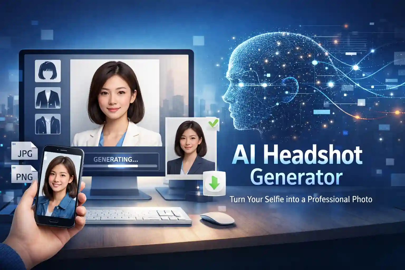 What Makes Live3D AI Headshots Stand Out