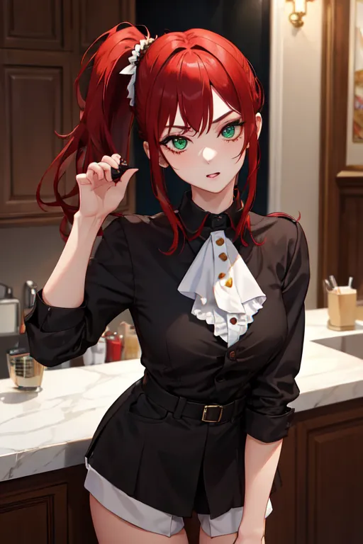 Sexy waitress art