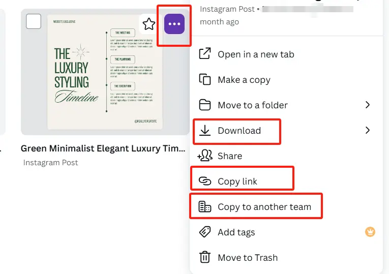 How to Transfer Settings from Canva Team Plan to Personal Account