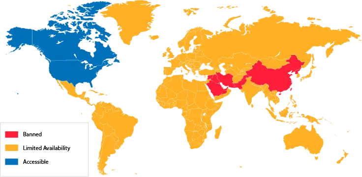 Which Countries Support Crunchyroll?