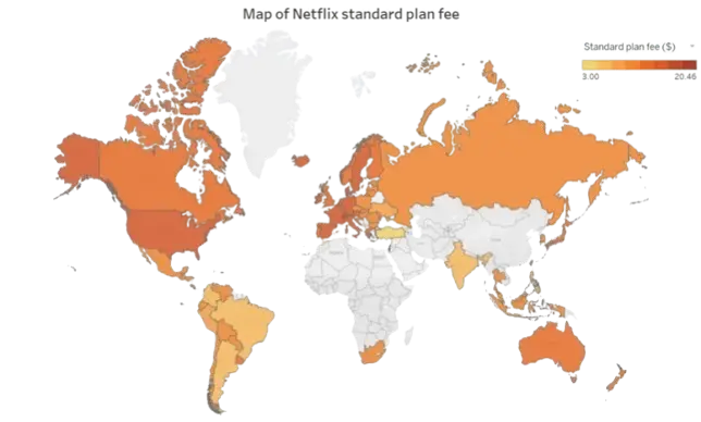 Why Does Netflix Have Different Prices in Different Regions? 