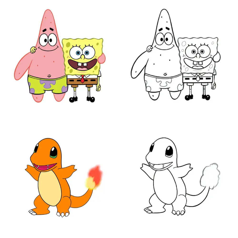 photo to coloring page converter