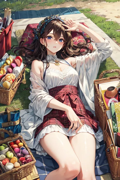 公園でピクニック