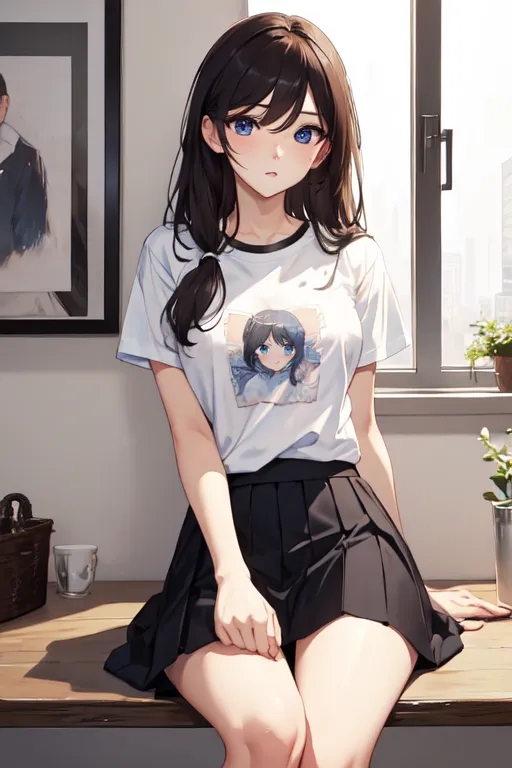 Sexy anime AI art