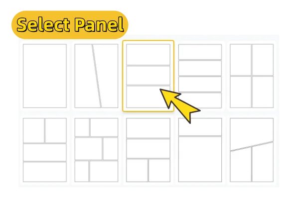 select your comic panel